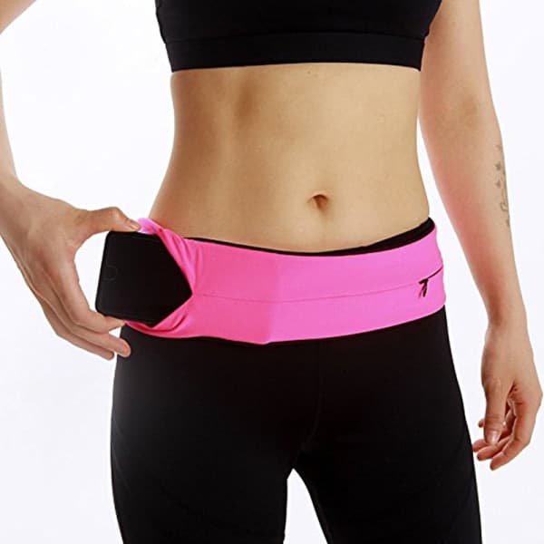 IC Utomhus sport mobiltelefon midje pack hög stretch bälte M