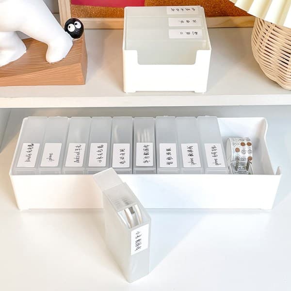IC Datakabel opbevaringsboks Desktop Small Box Oplader U Disklåda A3