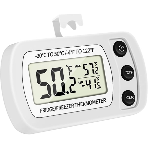 IC Kylskåptermometer, IPX3 Vattentät Digitaalinen lämpömittari Mini