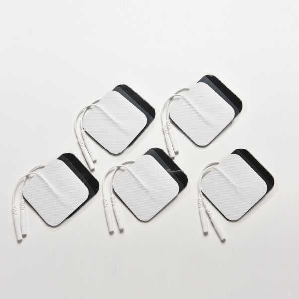 10PCS Tens Massager Elektrode Pads Gjenbrukbare selvklebende puter