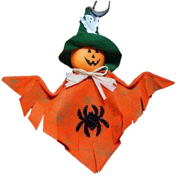 IC Halloween-ripustuskoristeet haamu, kurpitsa, haamu, ruoho, sukat, ripustuskoristeet Halloween-pihalle, nurmikolle, puutarhajuhliin