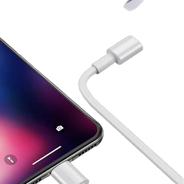 Charging Cable for iPhone 14/13/12/11/Pro - Extra Long Lightning Charging Cable, 2-pack, Reinforced Stress Points for Outdoor Adventures (0.9m).