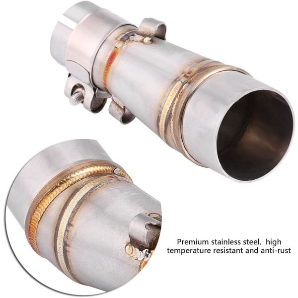 IC Motorcykel Avgassystem Adapter Mellanrör