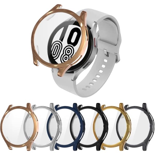 6-pakks etui til Samsung Galaxy Watch 4 (44 mm), myk IC