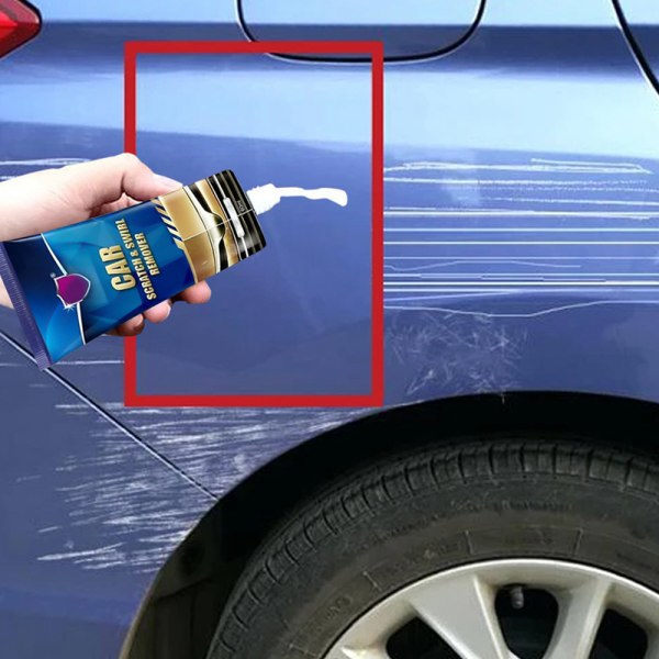 IC Bil Anti-Ridse Hvirvelfjerner Reparationsværktøj Polering 15ml+tørresvamp