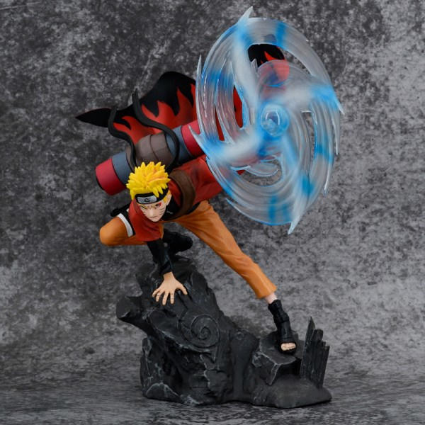 IC Anime Figur Uzumaki Naruto 32CM Shippuden Vibration Stars Acti Flerfärgad Onesize