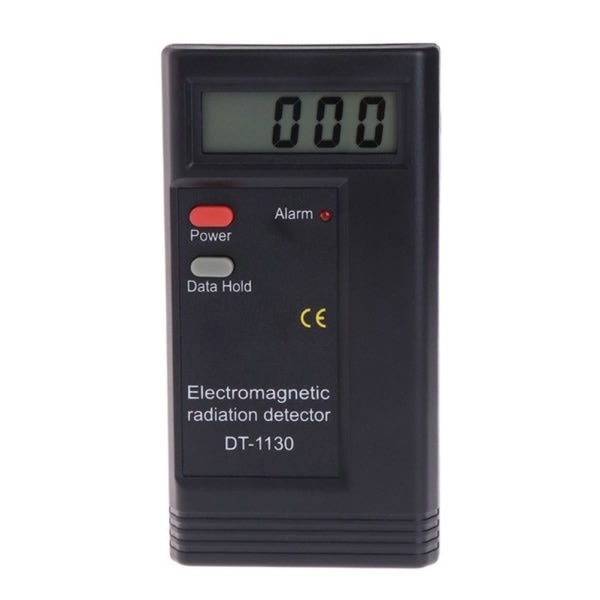 IC Elektromagnetisk strålningsdetektor LCD Digital EMF-mätare