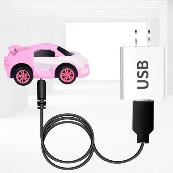 IC Mini Fjärrstyrd Bil Leksak Klocka USB Laddning 2# 2#