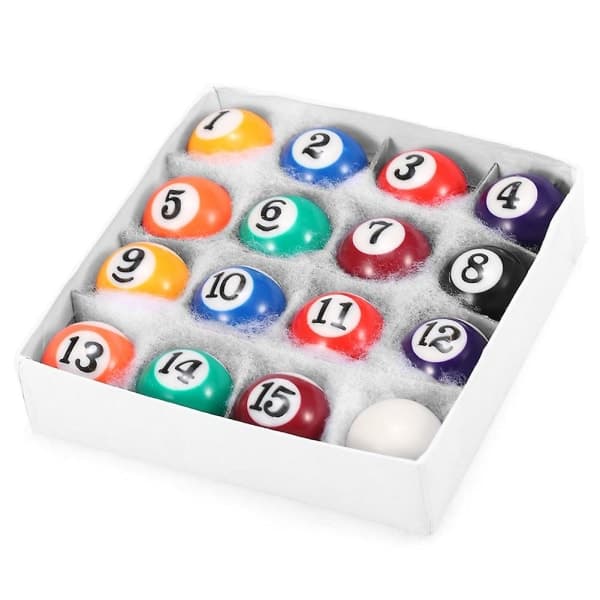 IC 25mm Bar Billard Bord Kugler Sæt 16 stk Billard Kugler Sæt