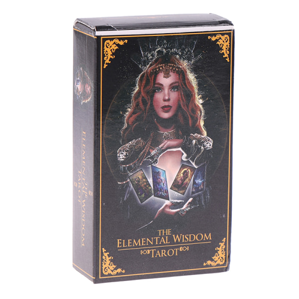 IC Elemental Wisdom Tarotkort Spådom Divinasjonskort Fest Multifarget én størrelse