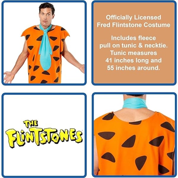 IC Flintstones Fred Flintstone-kostume