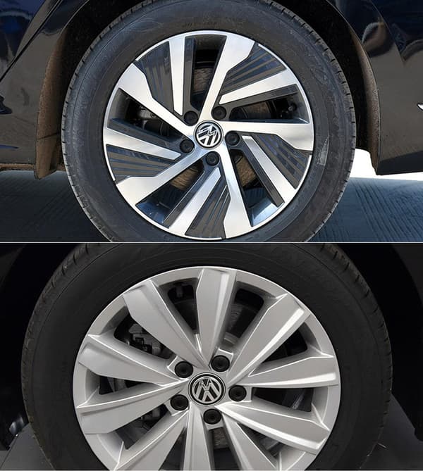 4 st Passar Volkswagen navkapsel standard 70mm nav centrum plast däck bil logo bil modifierad hjulkapsel 0.15
