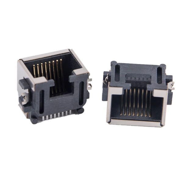 IC 10 stk RJ45 nettverk Ethernet hunn SMT SMD 8P8C hunn J