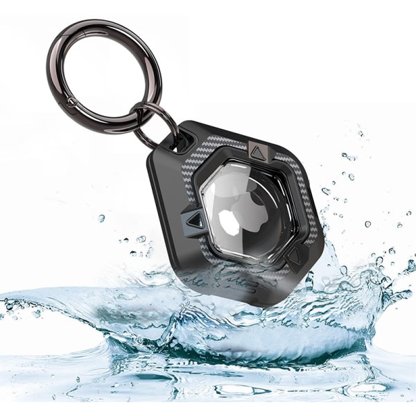 AirTag Skal Carbon Drop Case Til Apple Tracker Locator Anti-Lost Enheder Grøn IC
