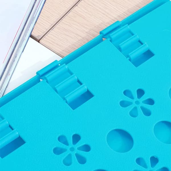 Snabbt vikbar klädhylla - PP-material med stark seghet 29×22×5cm