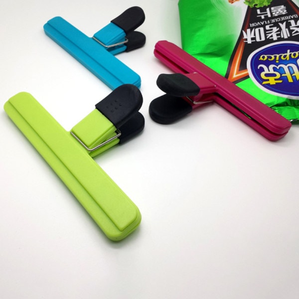 IC L Chipposeposer Klemmer Klips Plast Heavy Duty Lufttæt Tætning Greb Tricolor