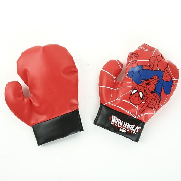 Spiderman Barn Figurleksakshandskar Sandsäcksdräkt Röd