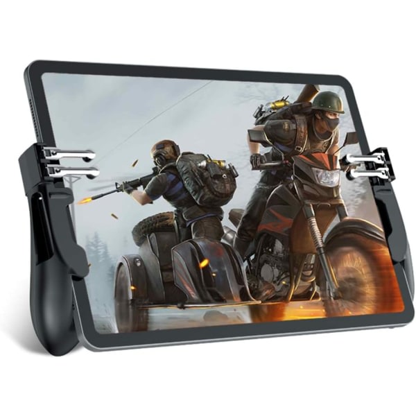 IC PUBG Gamepad för iPad Tablet Controller 4 Triggers Gamepad Joystick med roterande stativ för Android iOS Tablet med tjockleken mindre än 10 mm