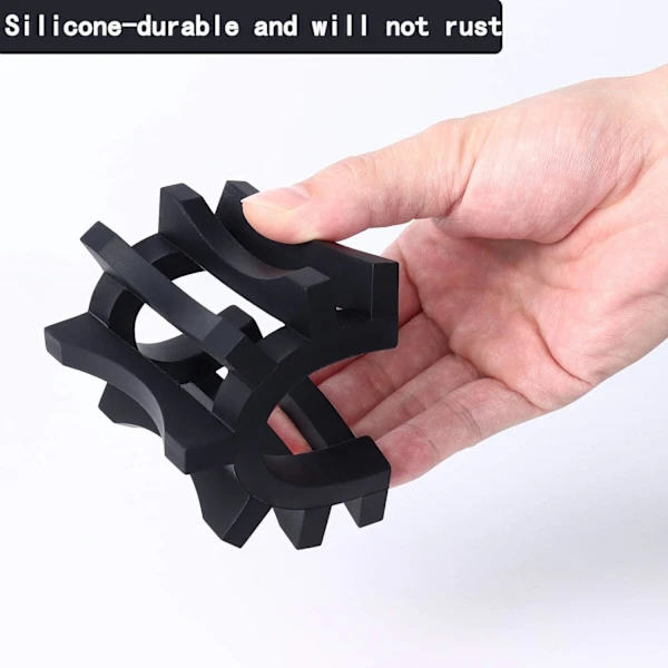 1 pc Silicone Soap Dish with Self-Draining Function