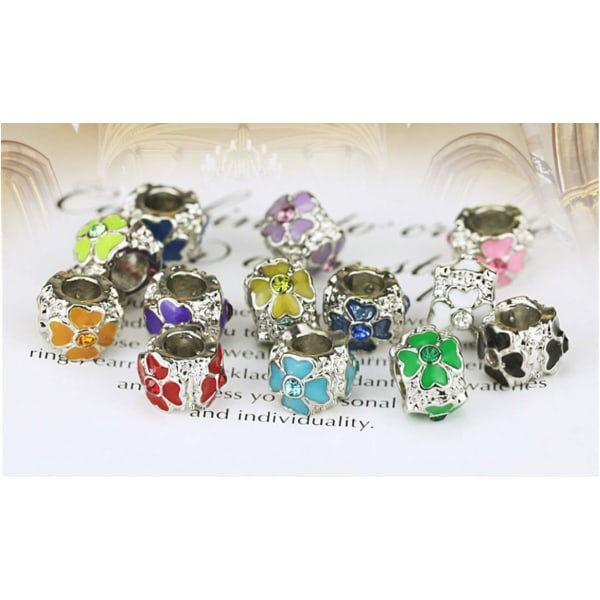 IC Hvit Bjørk Passform Pandora Charm Armbånd Hele Måneden Birthstone Beste Fødselsdagsgaver For Kvinner Og Jenter DIY