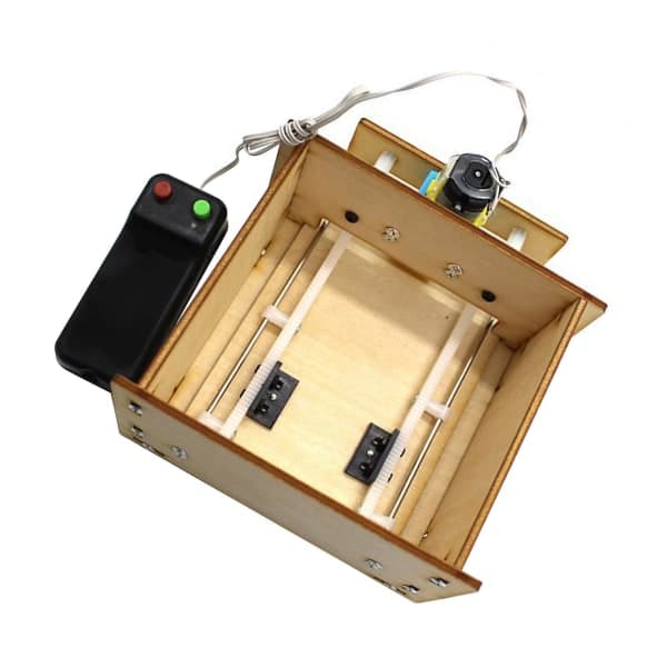 DIY Trä Hissdörr Kit Vetenskap Pedagogisk Utvecklingsleksak Montering för Barn