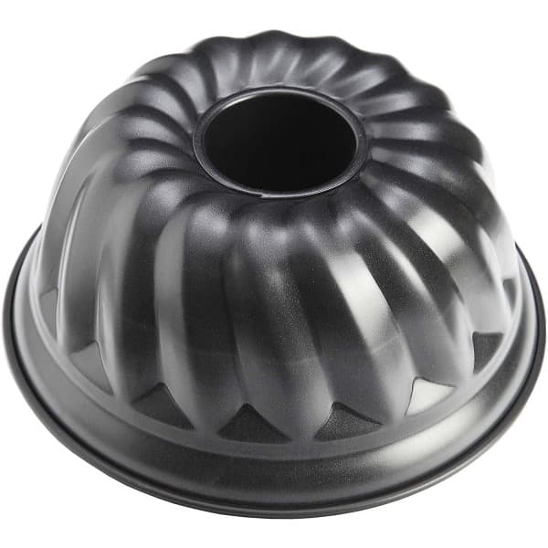 Form 24 cm, rustfritt stål, metallisk svart, 24x 24 x 6,5
