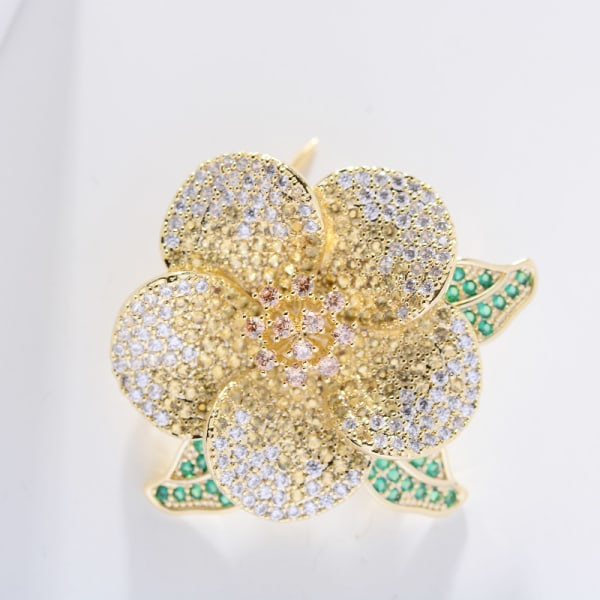 IC CNE Elegant kamelia zirkonibrossi