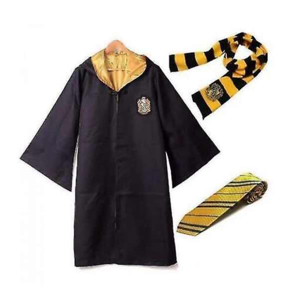 IC Harry Potter Cosplay Kostym Unisex Robe-mantel CNMR Yellow S