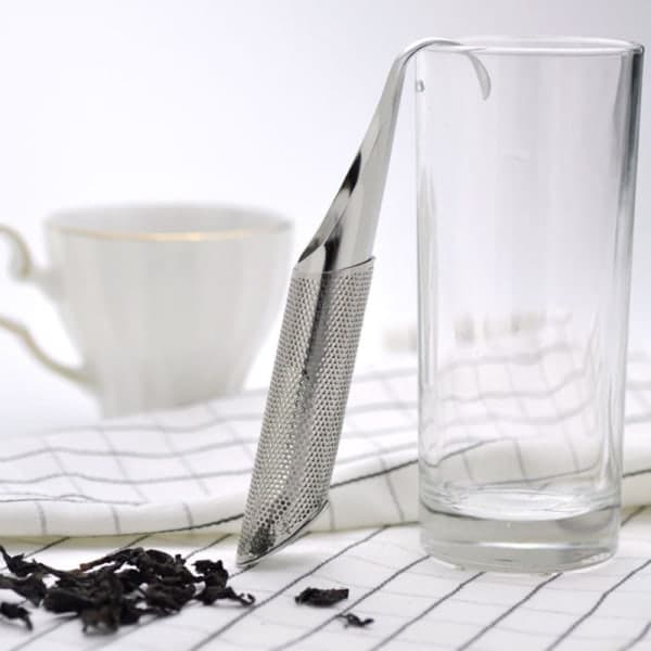 IC Tea Infuser Kreativt rördesign Metall Tesil för muggfläkt