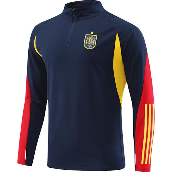 Fotballtreningsdrakt for høst og vinter, langarmet trøye, herre, kamp, voksen, utseende, uniformsett Complete Set L