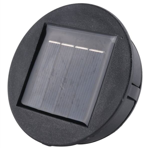 Rund LED Lysboks Erstatning Solcellepanel Smart Hage Batteri Solceller Poly Li-Ion Lader