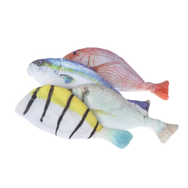 IC Kreativ fiskform Väska Pennor Väskor Skolmaterial 2(Blå)