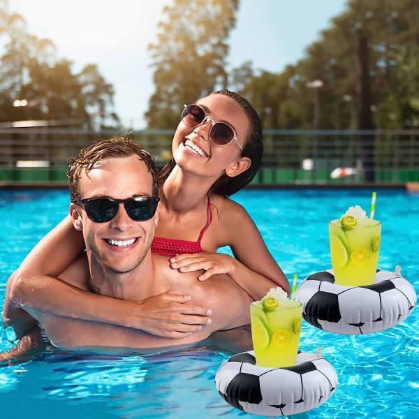 IC Sommer Pool Fødselsdagsfest Oppustelig Kopholder (2 stk)