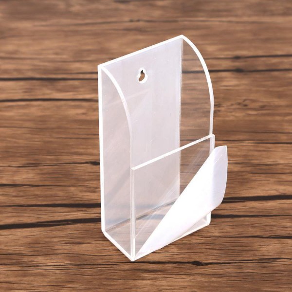 IC 1/2/3-rutnät Transparent Akryl Fjärrkontroll Förvaringsbox Vägg 2