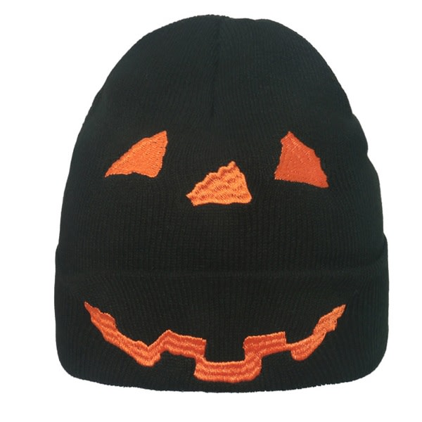 IC Cap justerbar broderad pappa hatt för män kvinnor Halloween Black