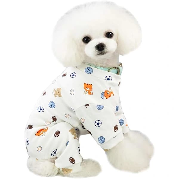 Kæledyrstøj, firbenede hundedragter, bomuldspyjamas til kæledyr, C