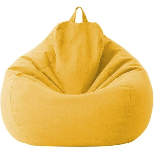 Bean Bag No Filler Gaming Beanbag stoleovertræk til børn Voksen uden fyld Highback Komfortabel doven sofa Beanbag Opbevaring af blødt legetøj Bønnepose sæde (7