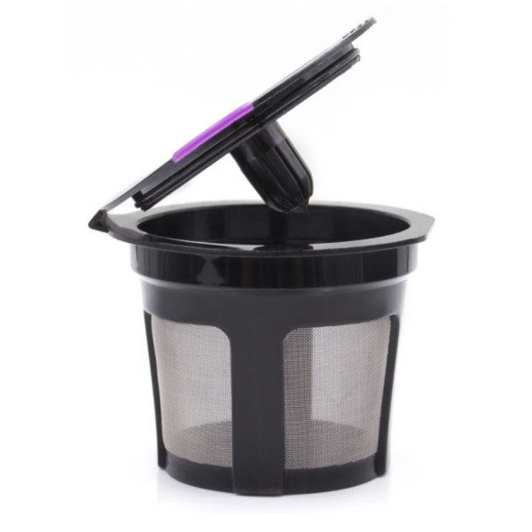 IC Gjenbrukbare K-kopper for Keurig, gjenbrukbare pods i rustfritt stålnett som er kompatible med Keurig 1.0 eller 2.0