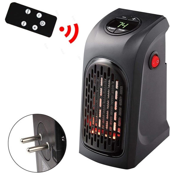IC NOE Mini-lämmitin Ajastimella 350W