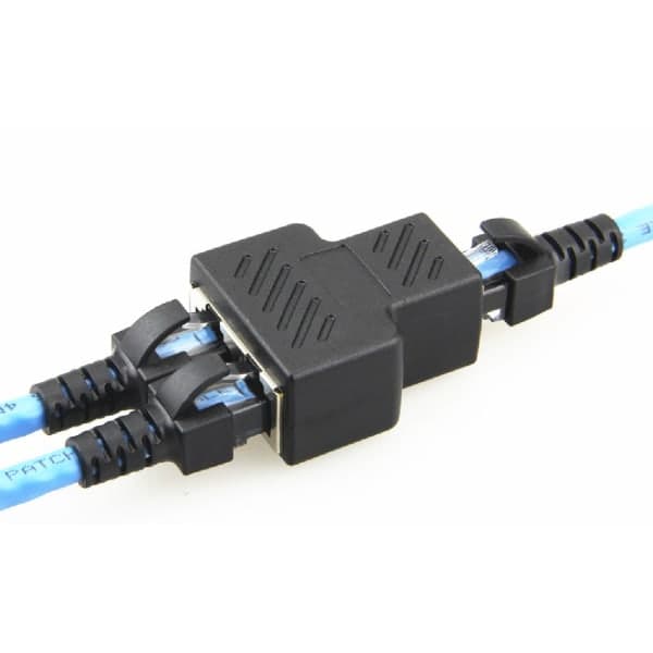 IC RJ45 Netværkskabel Trevejs Cat6e Kontakt 2 stk