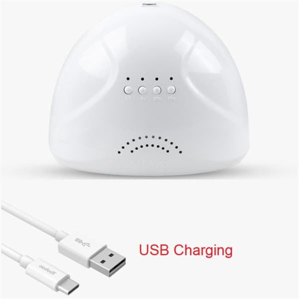 48W Professionel Neglelampe LED Manikyr UV-lampe Negletørrer