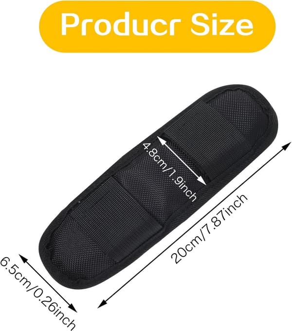 2-pack axelremsskydd för ryggsäck - Funktionella och bekväma - Svarta
