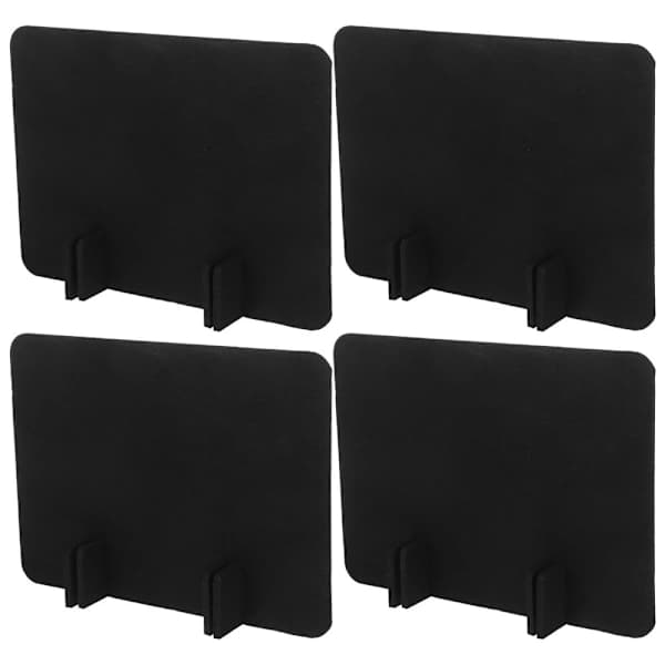 4 pcs Desk Acoustic Screen Office Accessories Screen Divider 40*60cm 40*60cm