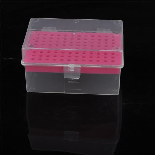IC 200µl Mikroliter Pipettespids Rackholder Box Case 96 0 0