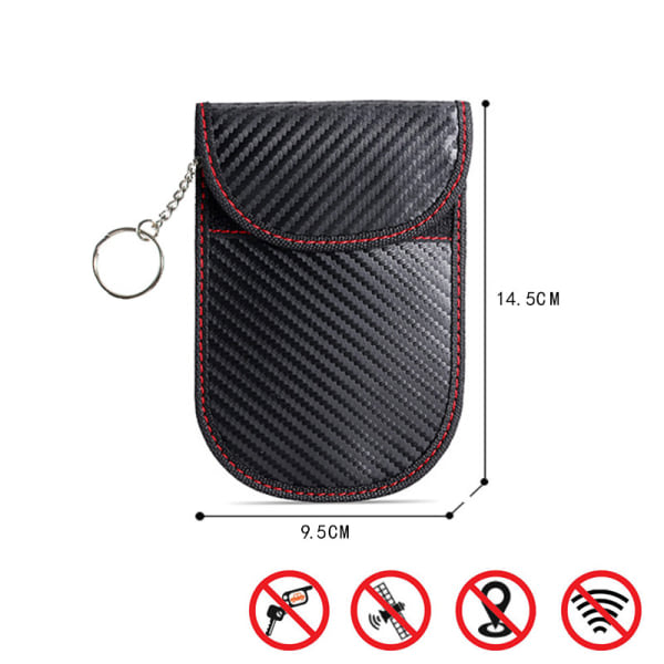 IC Anti RFID etui Signalblokering, 1. generation (uden nøglering)