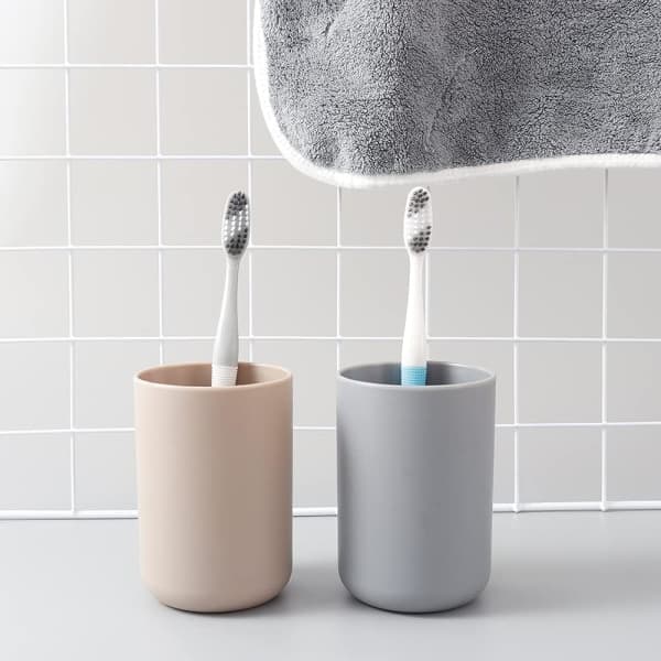 IC Pieces Tannbeger, Tannbørsteholder for bad, Kanne, Plast