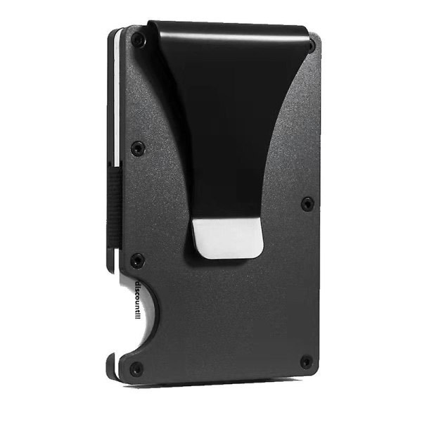 IC Minimalistisk Pengeclips Tegnebog til Mænd Metal Money Clip Wallet Rfid