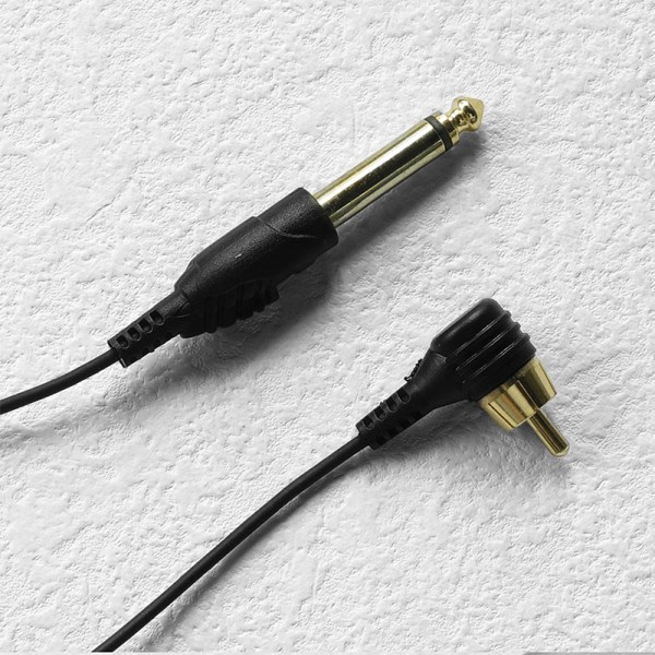 IC 1. generation 1,9 mm Premium SUPER-FLEX RCA strømforsyningsbøjningshoved