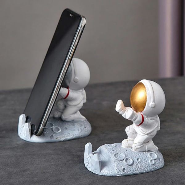 IC Nordic Astronauter Mobiltelefon Stativ Hållare Ornament Resin Spa 1