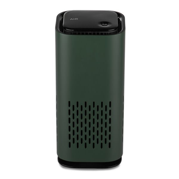 IG Bil Luftrenser - Plug-in Ionisk Billadning - Røg Lugt ArmyGreen